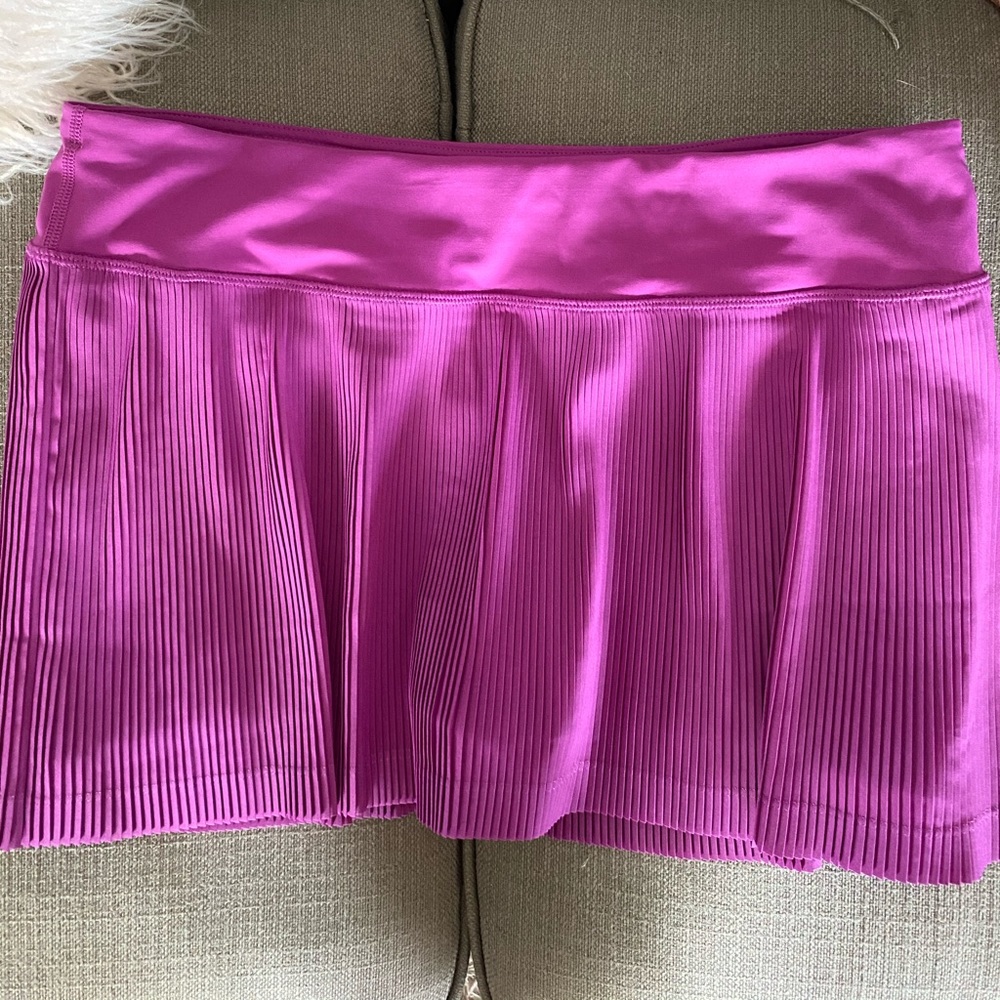 Lululemon Pink/Purple Tennis Skirt